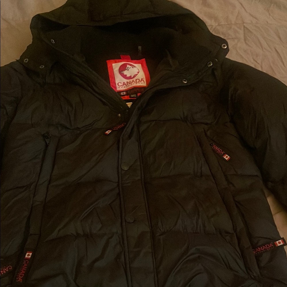 Canada Goose Black Down Jacket
